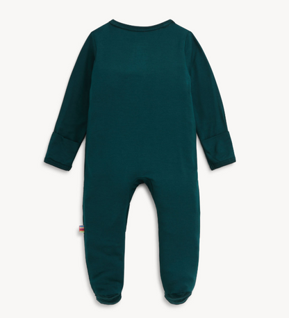 Green Solid Modal Footie