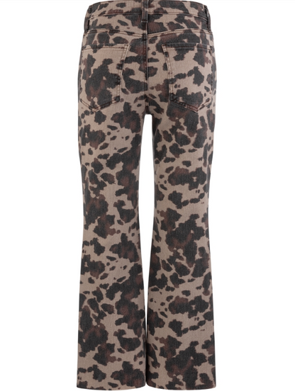 Kelsey High Rise Ankle Flare Jeans