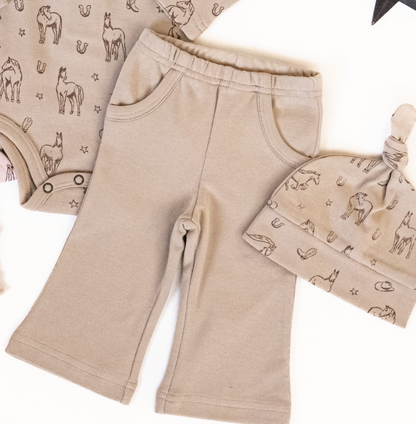Organic Bootcut Pants