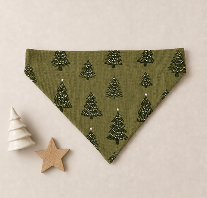 Holiday Thermal Pet Bandana-Twinkle Tree