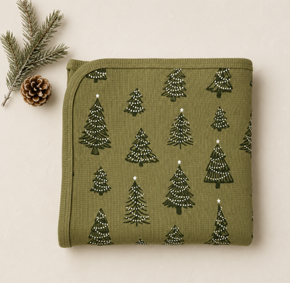 Holiday Thermal Blanket - Twinkle Tree