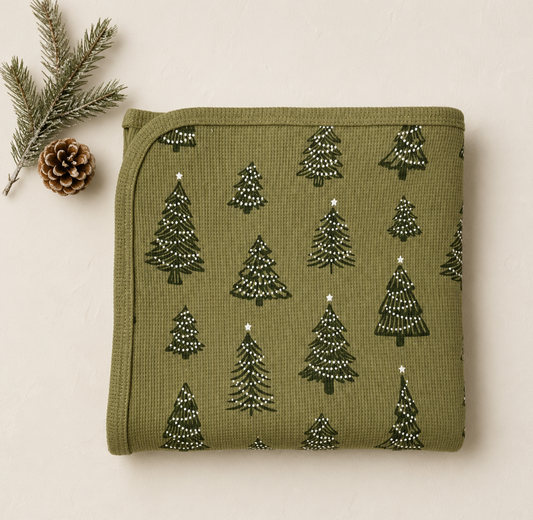 Holiday Thermal Blanket - Twinkle Tree