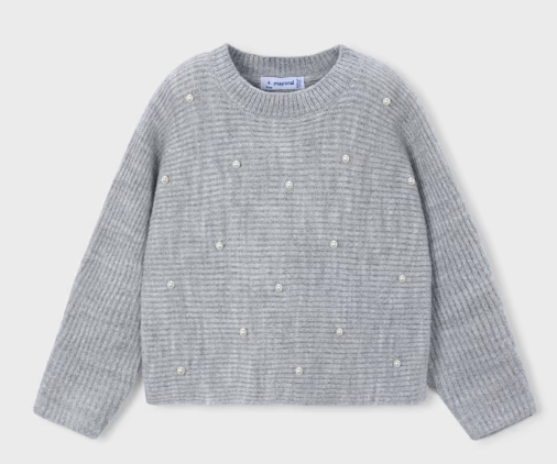 Pearl or Diamond Detail Sweater