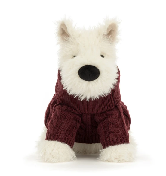 Munro Scottie Dog 'Winter Jumper'
