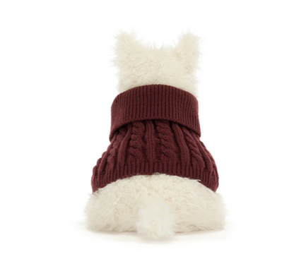 Munro Scottie Dog 'Winter Jumper'