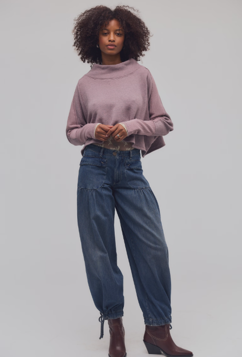 MY GIRL PULLOVER in Deville Mauve