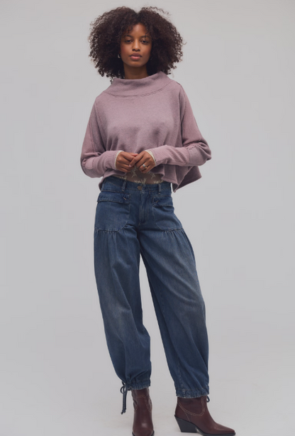 MY GIRL PULLOVER in Deville Mauve