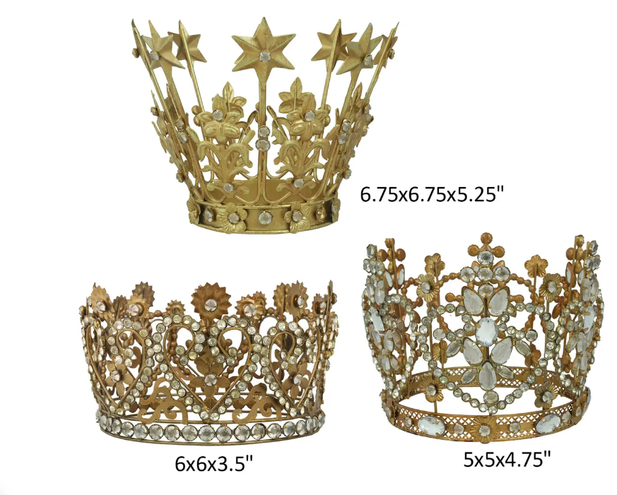King's Crowns Set Of 3
