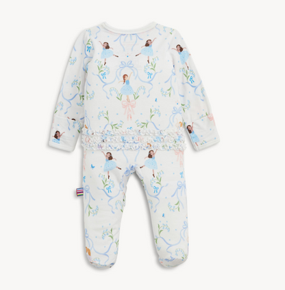 It Takes Tutu Modal Ruffle Footie
