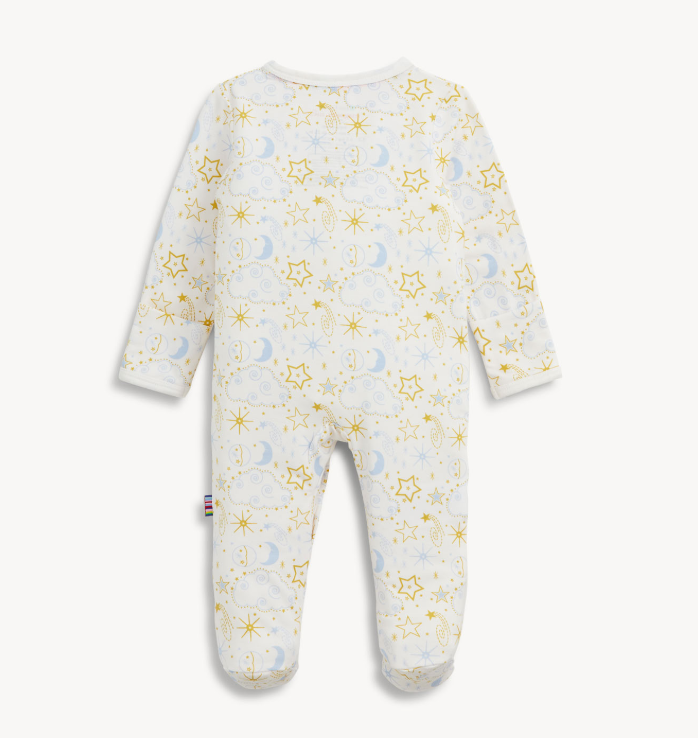 Star Signs Blue Modal Footie