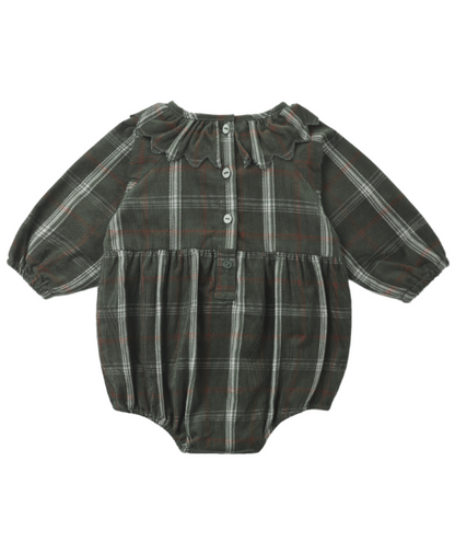 FREYA ROMPER HOLIDAY PLAID