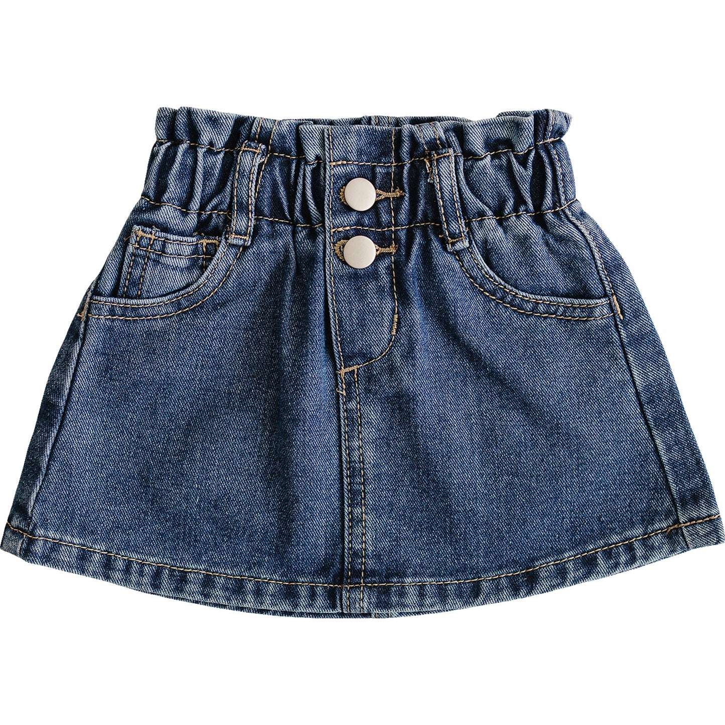 Dark Wash Denim Skirt
