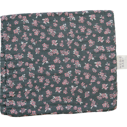 Olive Bloom Muslin Burp Cloth
