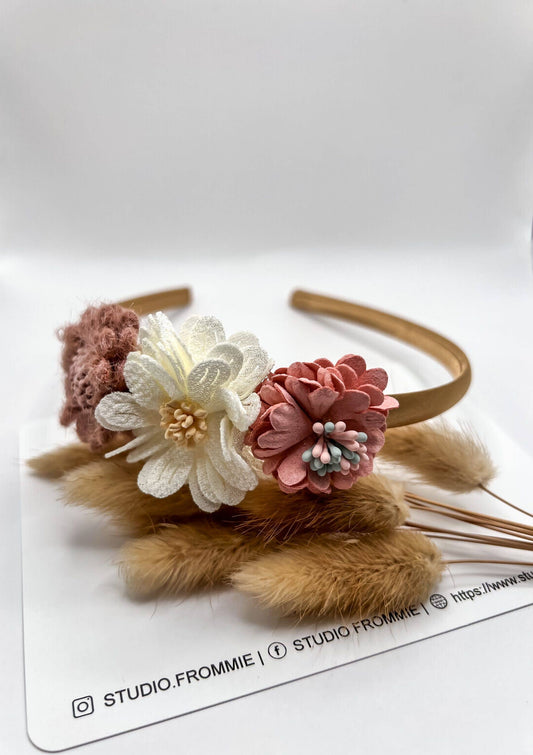 Floral Trio Tiara