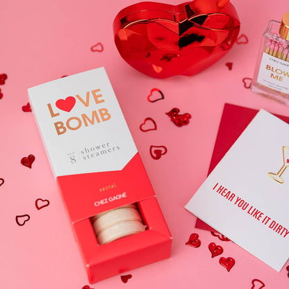 Love Bomb - Santal Aromatherapy Shower Steamers - Set of 8
