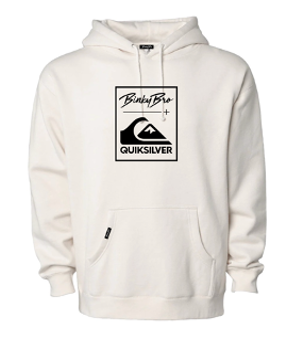 BinkyBro×Quiksilver Classic Bone Hoodie