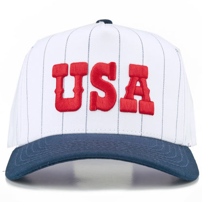 C.C USA Letter on Two Tone Trucker Hat