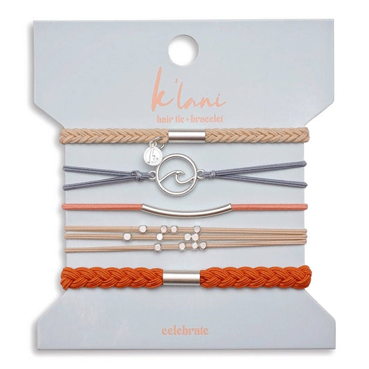 Celebrate Hair Tie Bracelets: Medium