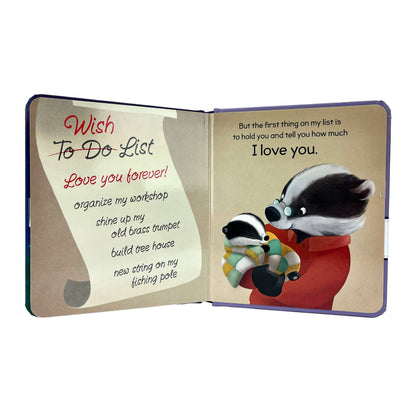 Grandpa's Wish List – Casebound Kids’ Board Book