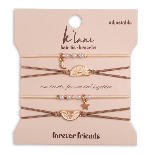 Forever Friends Hair Tie Bracelets