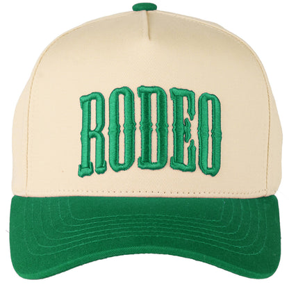 C.C RODEO Letter Embroidered Snapback Trucker Hat