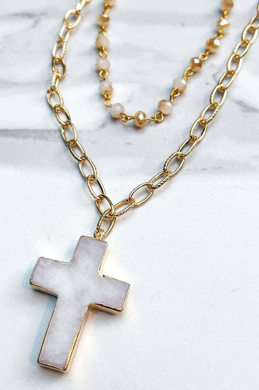 Eve Blush Short Necklace