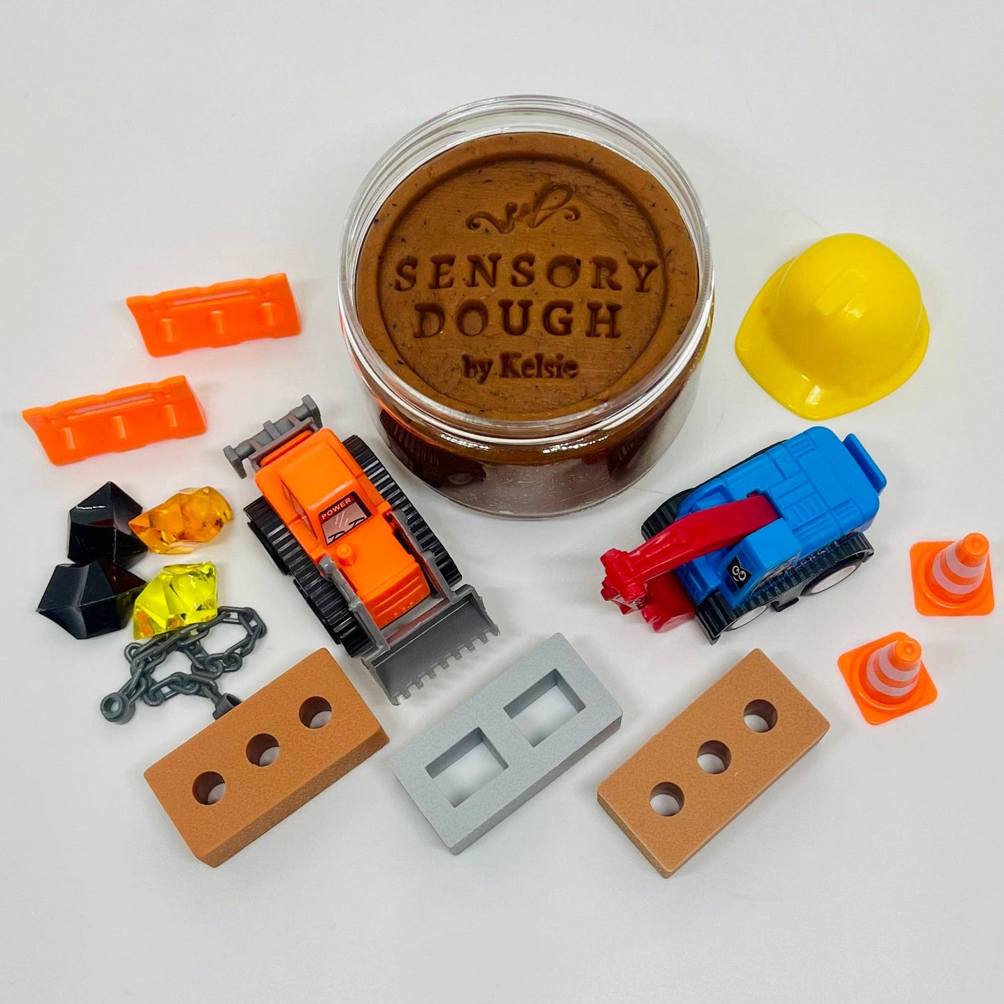 Sensory Dough Play Jar: Construction