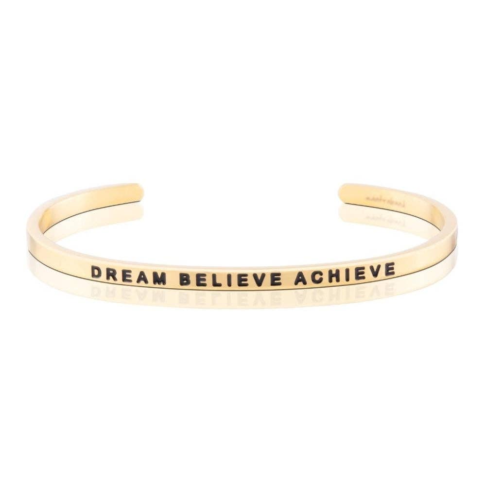 Dream, Believe, Achieve Bracelet