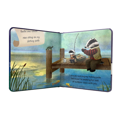 Grandpa's Wish List – Casebound Kids’ Board Book