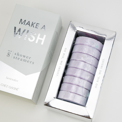 Make A Wish - Birthday Shower Steamers Gift, Lavender