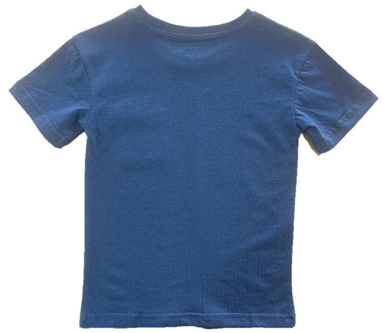 Blue Classic Pocket Tee