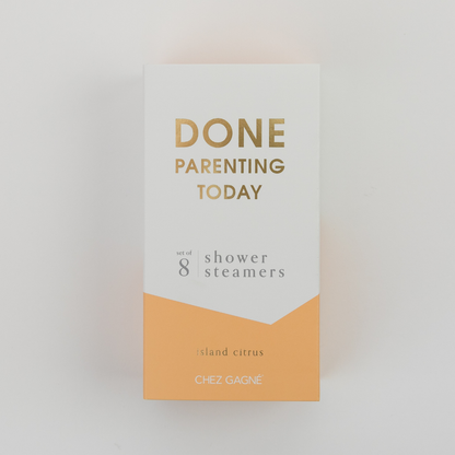 Done Parenting Today  - Aromatherapy Shower Steamers - Island Citrus - Set of 8