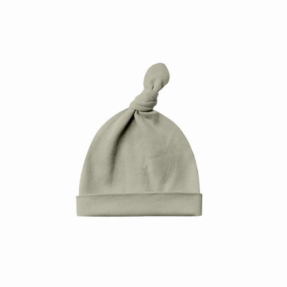 Knotted Baby Hat - Sage