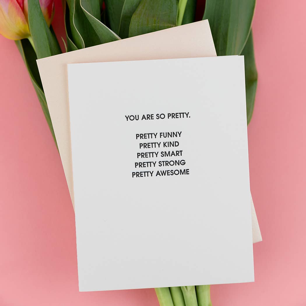 So Pretty Friendship Card