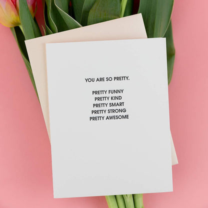 So Pretty Friendship Card