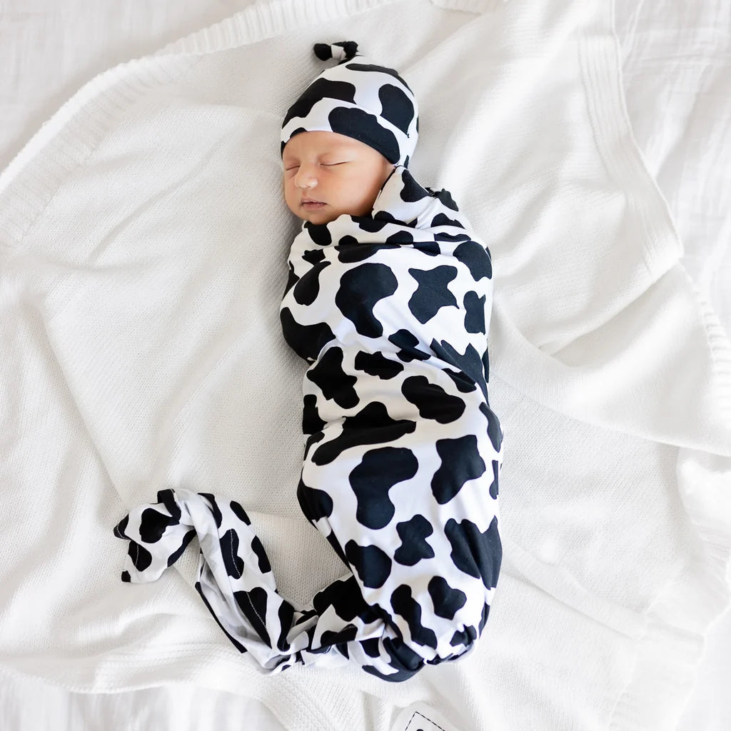 Boone Cow Swaddle