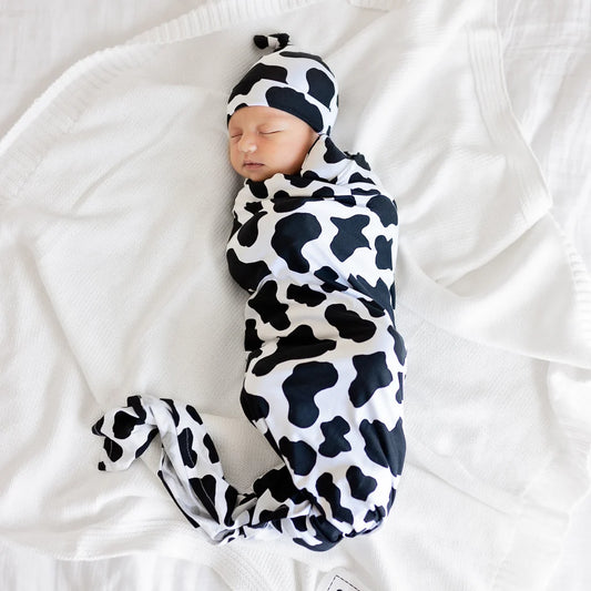 Boone Cow Swaddle