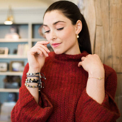 Breathe Benedictine Chain Bracelet