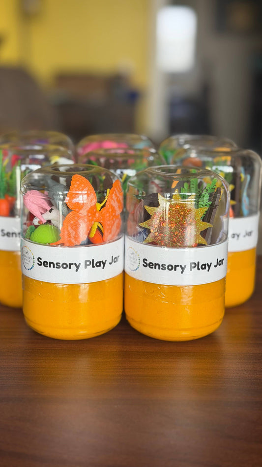 Sensory Dough Play Jar (small): Farm