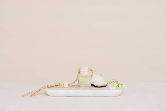 White Lotus Car Diffuser – Coconut, Sandalwood & Amber