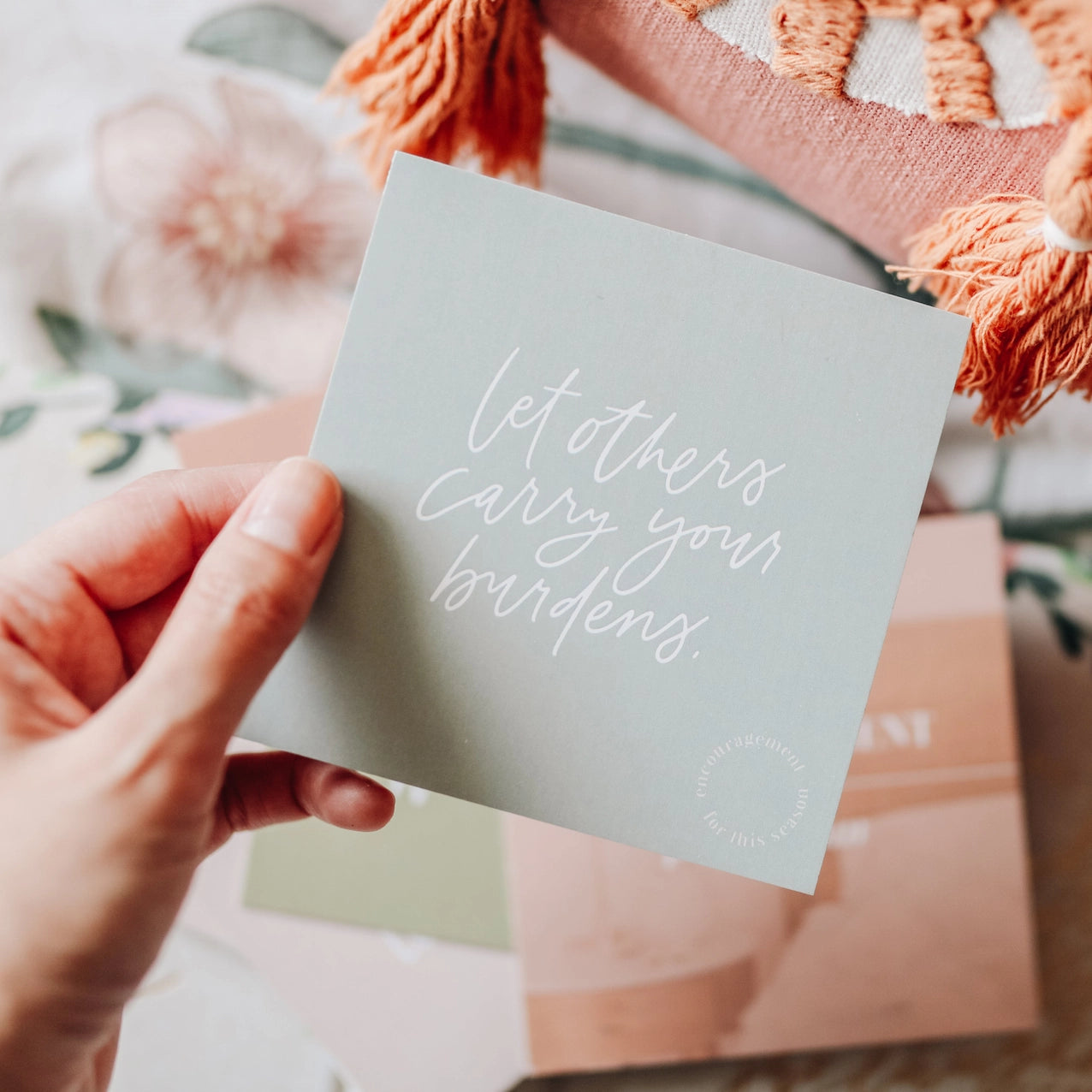 Encouragement For Postpartum Verse Card Set