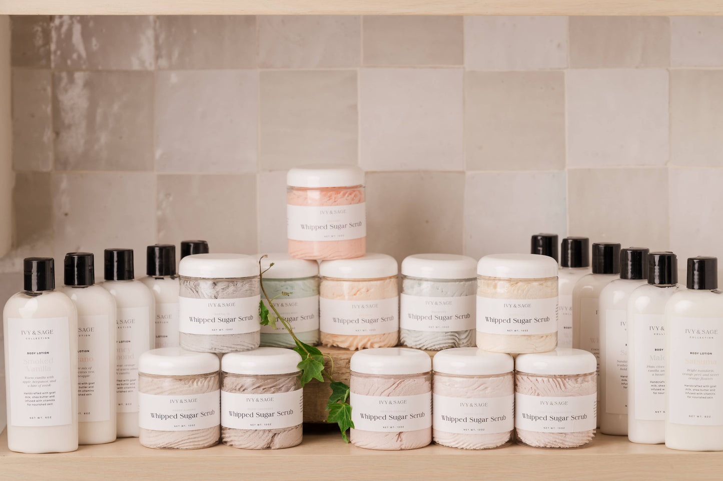 Sugar Scrub – White Lotus | Self-Care & Spa Gift