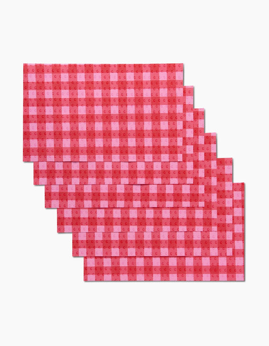 Cherry Gingham Not Paper Towel