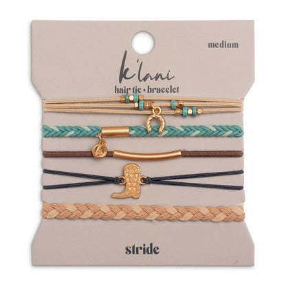 Stride Hair Tie Bracelets