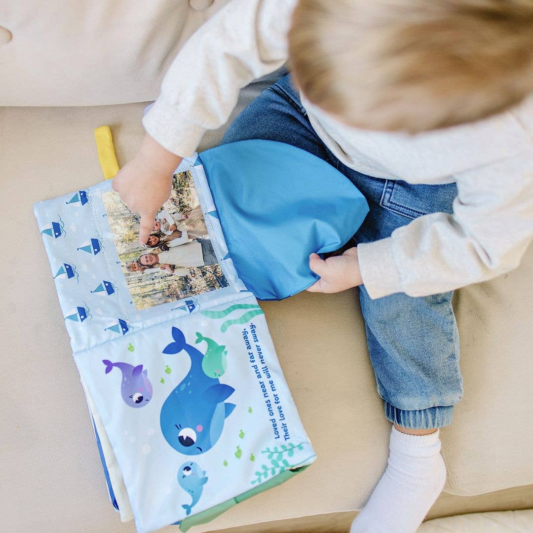 Interactive Crinkle Photo Book & Album for Babies