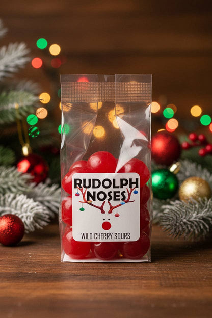 Rudolph Noses cherry sour candy