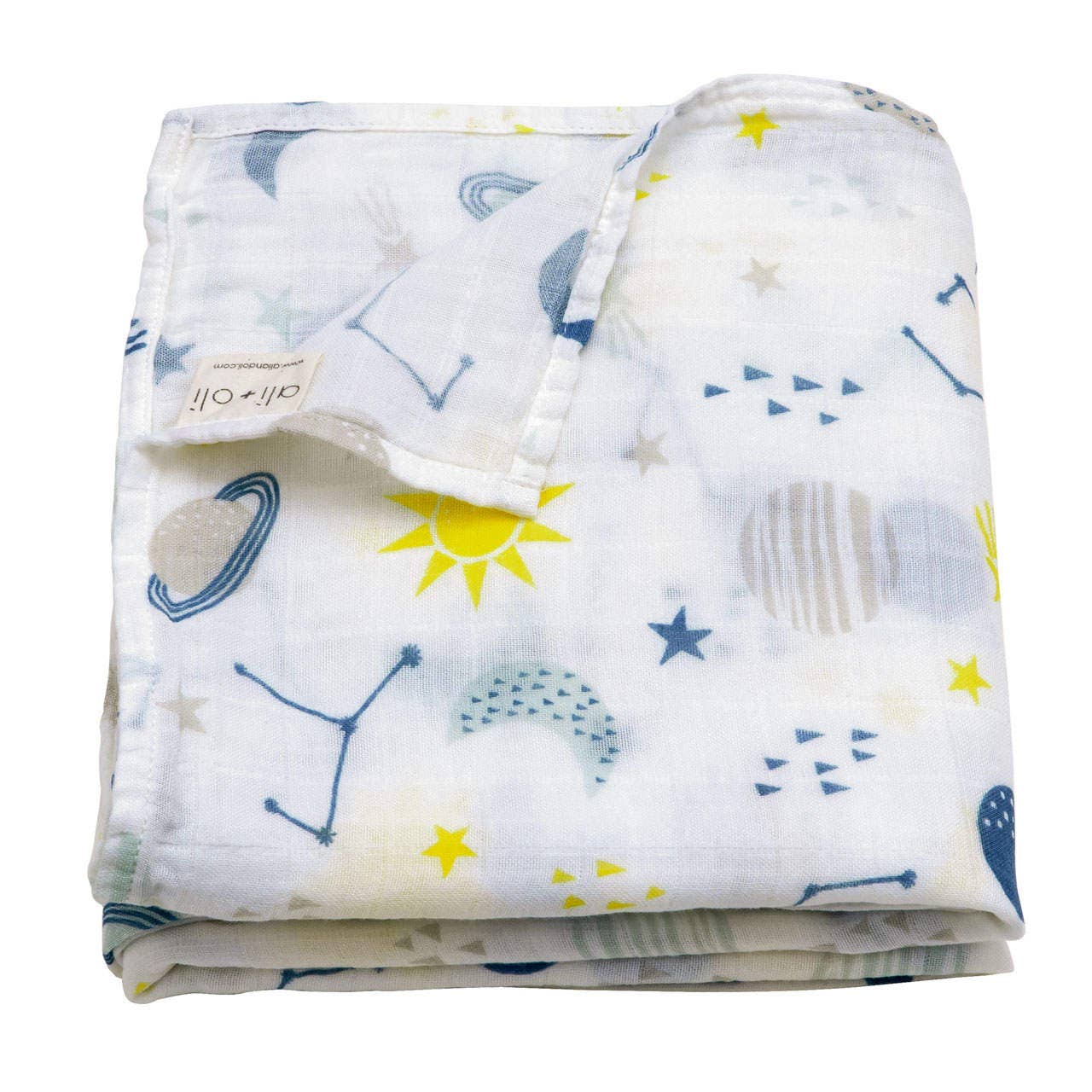 Muslin Swaddle Blanket - Cosmic