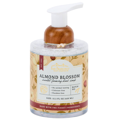 BOTANICAL GARDEN FOAMING HAND SOAP ALMOND BLOSSOM