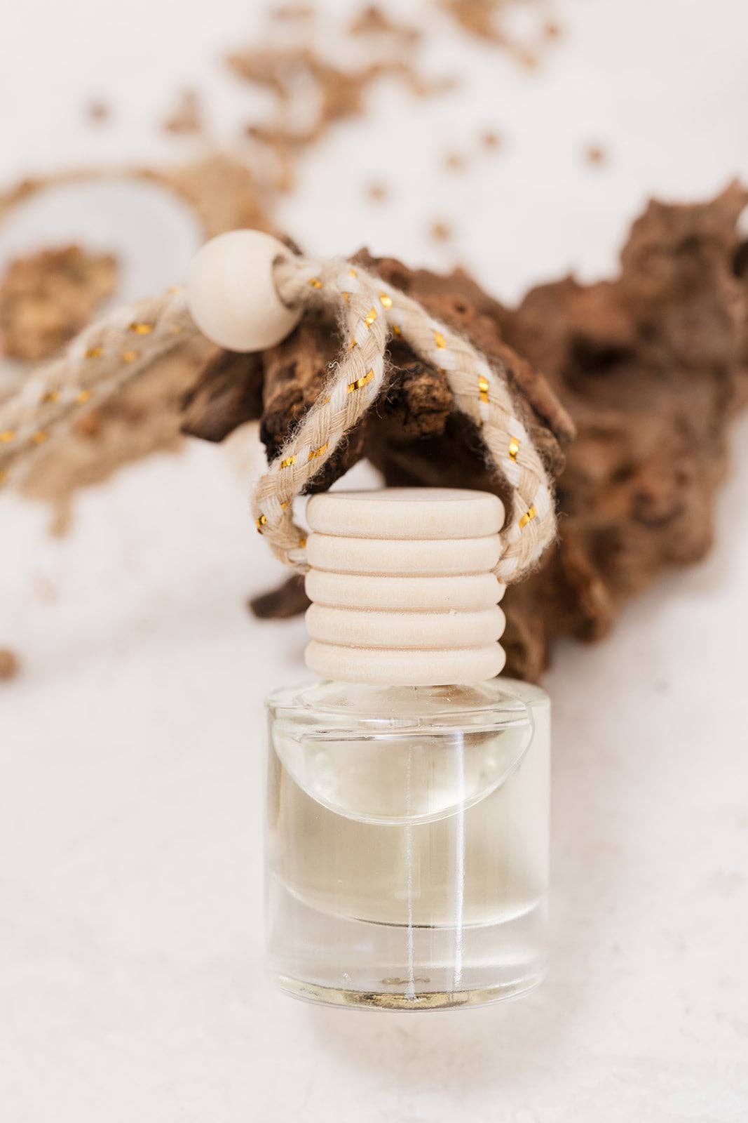 Palo Santo: Car Diffuser - Amber, Palo Santo Wood, Musk