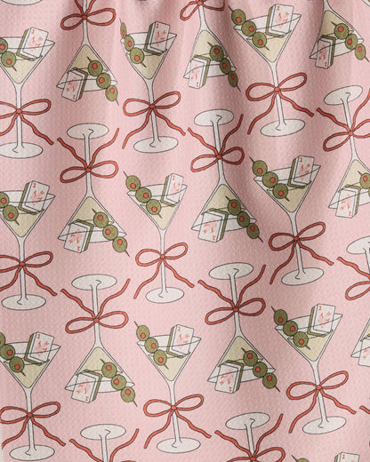 Flower-tinis Tea Towel